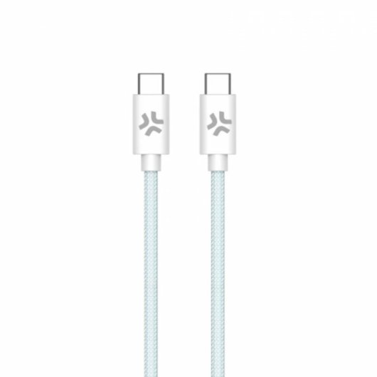 USB-C auf USB-C Kabel Celly Geflochten 1,5 m Schnellladen 100W