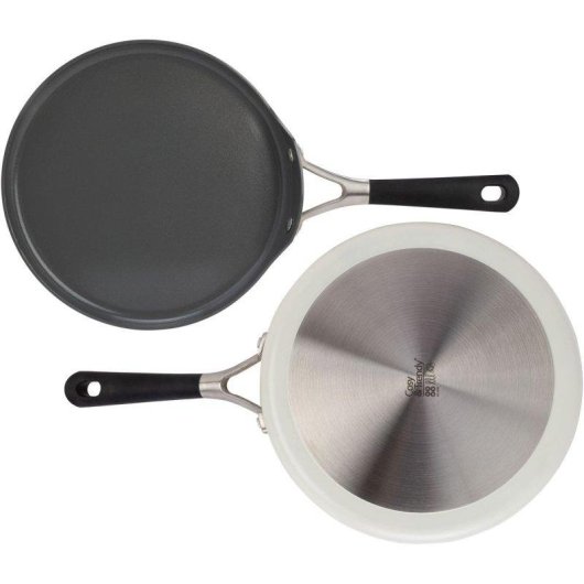 Crepé-Pfanne Cosy & Trendy CeraPro 25cm Recyceltes geschmiedetes Aluminium Ceramic Non-Stick Titan