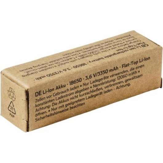 Batterie Voltcraft 18650 Li-Ion Rechargeable 3350mAh