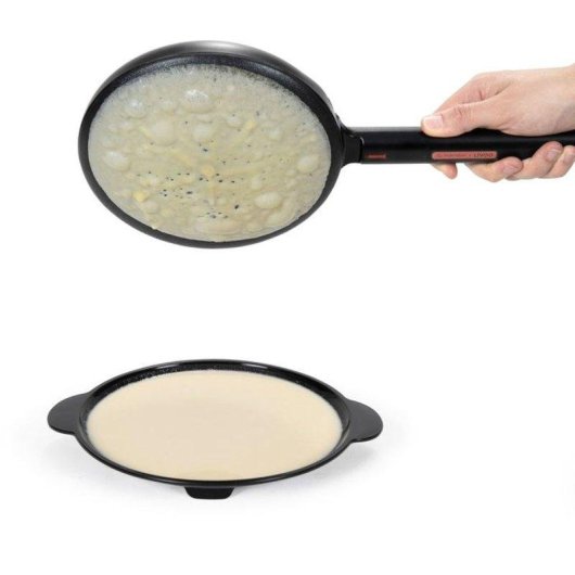 Crêpière Électrique Livoo x Marmiton DOP258CO 600W Ø20cm Plaque Antiadhere