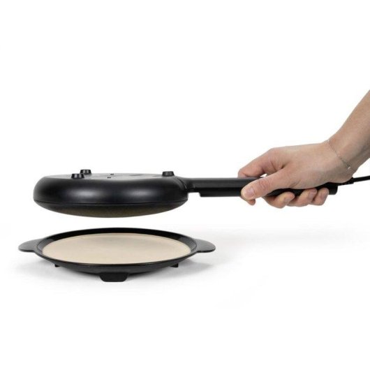 Crêpière Électrique Livoo x Marmiton DOP258CO 600W Ø20cm Plaque Antiadhere