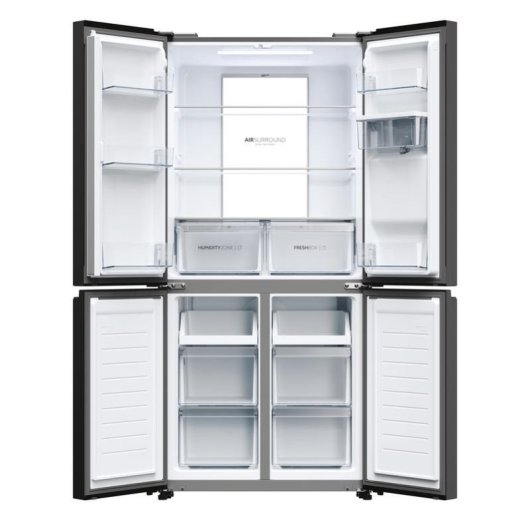 Réfrigérateur Multidoor Haier HCR7818DWPT No Frost 181,5cm 463L D Noir