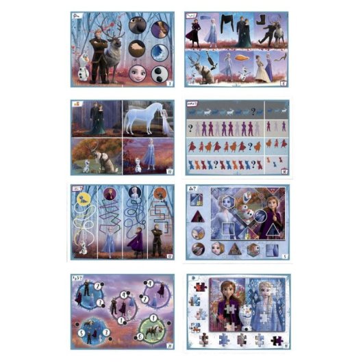 Juego educativo interactivo Clementoni Quizzy Disney Frozen 24 actividades lápiz electrónico
