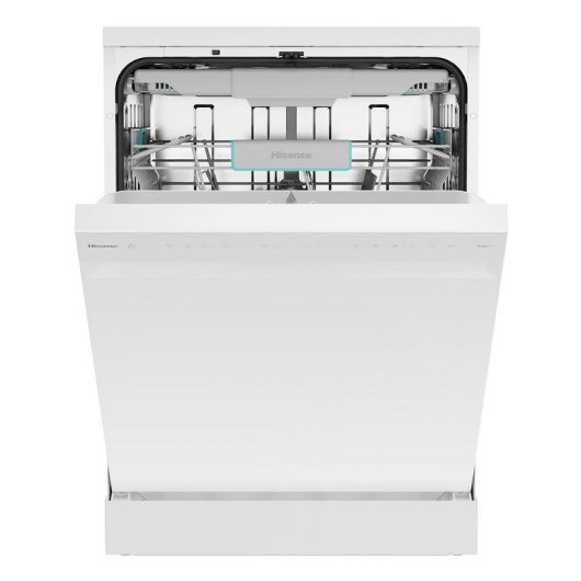 Lavavajillas Hisense HS663A90WUK 16 servicios A con función AquaStop y secado automático