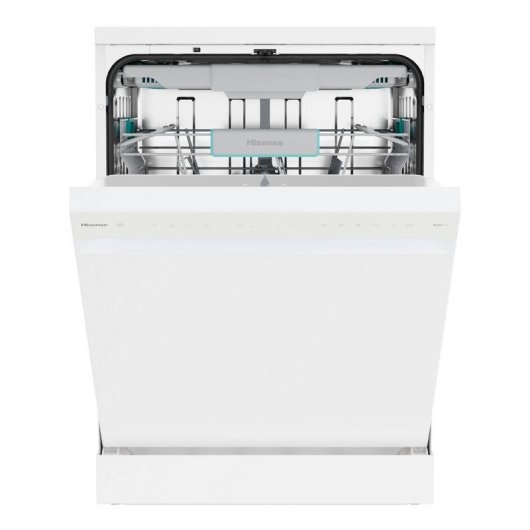 Lavavajillas Hisense HS663A90WUK 16 servicios A con función AquaStop y secado automático