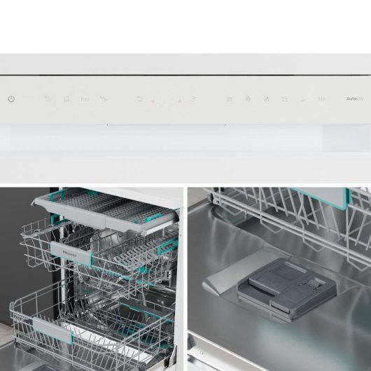 Lavavajillas Hisense HS663A90WUK 16 servicios A con función AquaStop y secado automático