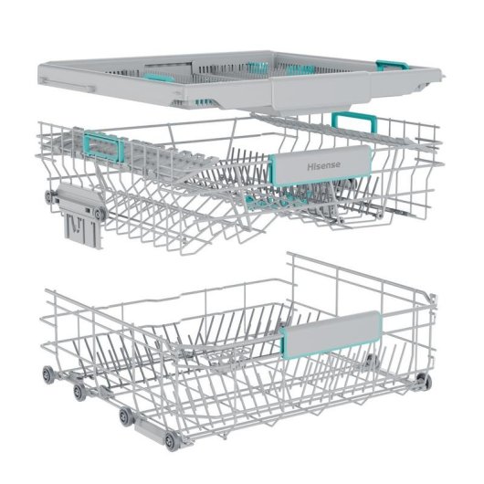 Lavavajillas Hisense HS663A90WUK 16 servicios A con función AquaStop y secado automático