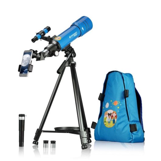 Télescope Bresser Junior 70/400 avec sac à dos et accessoires