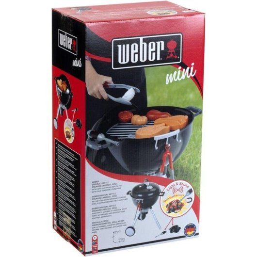 Churrasqueira Infantil Klein Weber One-Touch Premium Luz Som Acessórios