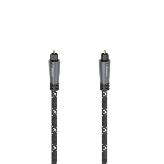 Cavo Audio Ottico Hama 1,5 m Connettori Toslink Dorati