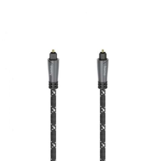 Cavo Audio Ottico Hama 1,5 m Connettori Toslink Dorati