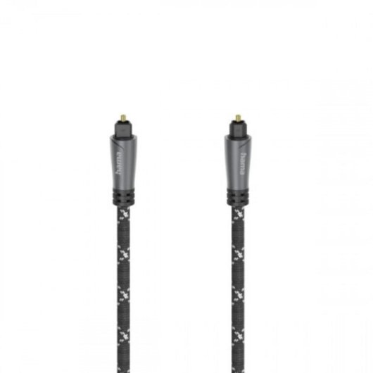 Cavo Audio Ottico Hama 1,5 m Connettori Toslink Dorati