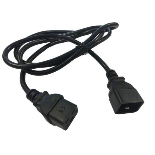 Câble d'alimentation LANBERG IEC320 C19 à C20 1,8 m 16A noir