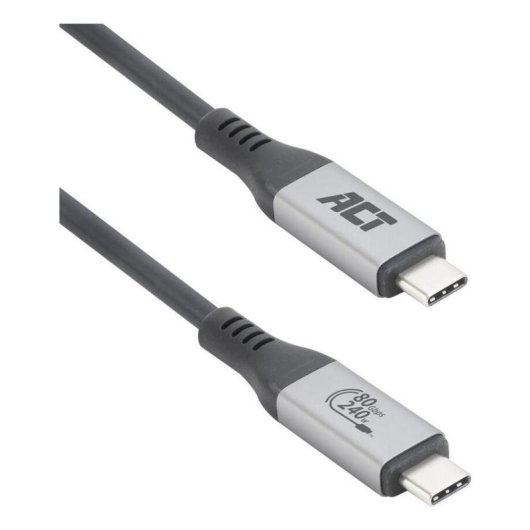 ACT USB4 80 Gbps Thunderbolt 5 240 W USB-Typ-C Kabel 1,5 m