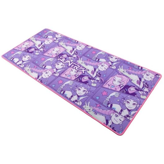 Almofada de rato gaming Cinereplicas CR2522 800 x 350 mm violeta neoprene