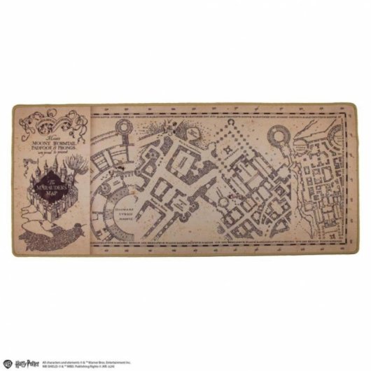 Tampilha de rato gaming Cinereplicas CR2521 Mapa Merodeador Harry Potter