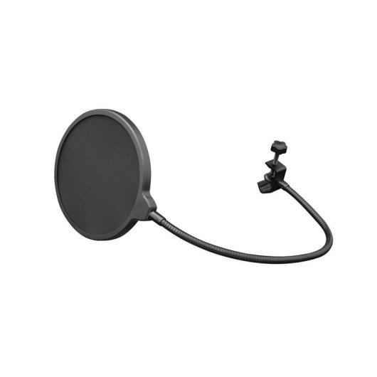 Mikrofon White Shark ZONIS USB Kondensator schwarz mit Popschutz
