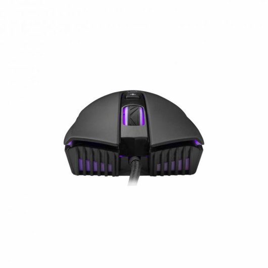 Rato White Shark Azarah Ambidestro USB Tipo-A 6400 DPI Preto RGB