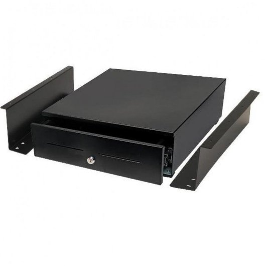 Supporto di Montaggio Sotto Bancone Safescan 4142B Nero Metallo