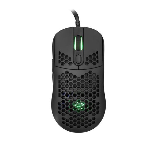Rato White Shark GALAHAD Ambidestro USB 7200 DPI Preto Iluminação