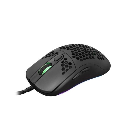 Rato White Shark GALAHAD Ambidestro USB 7200 DPI Preto Iluminação