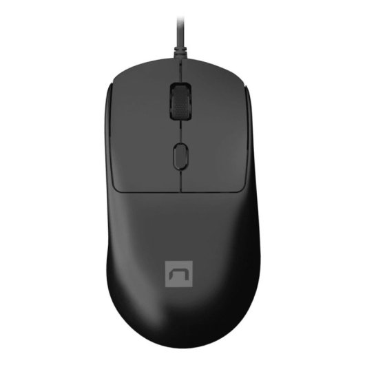 Mouse NATEC Hawk 2 USB Laser 2400 DPI Nero Ergonomico Destro