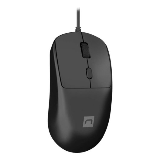 Mouse NATEC Hawk 2 USB Laser 2400 DPI Nero Ergonomico Destro