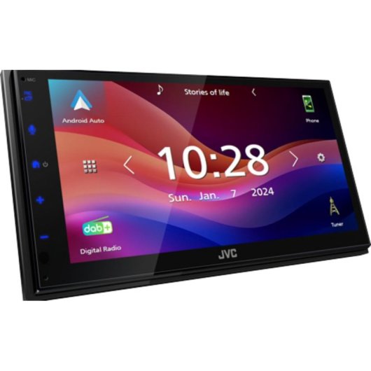 Lettore Multimediale Auto JVC KW-M595DBT Schermo Tattile 6,8" Wi-Fi Bluetooth CarPlay Android Auto