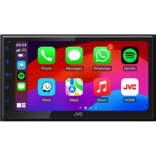 Lettore Multimediale Auto JVC KW-M595DBT Schermo Tattile 6,8" Wi-Fi Bluetooth CarPlay Android Auto