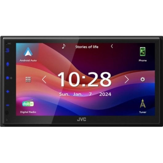 Lettore Multimediale Auto JVC KW-M595DBT Schermo Tattile 6,8" Wi-Fi Bluetooth CarPlay Android Auto