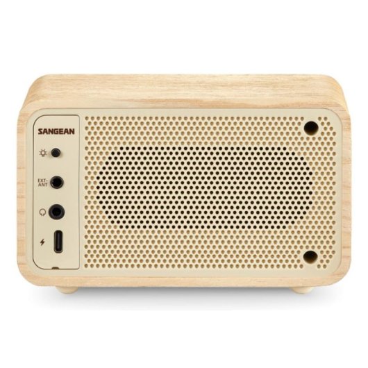 Radio Sangean WR-8 AM/FM Bluetooth 5.2 USB-C Blanc Cendre