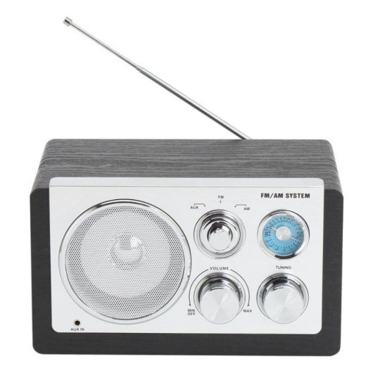Radio Portátil Denver TR-63B AM/FM 1,5 W Negro