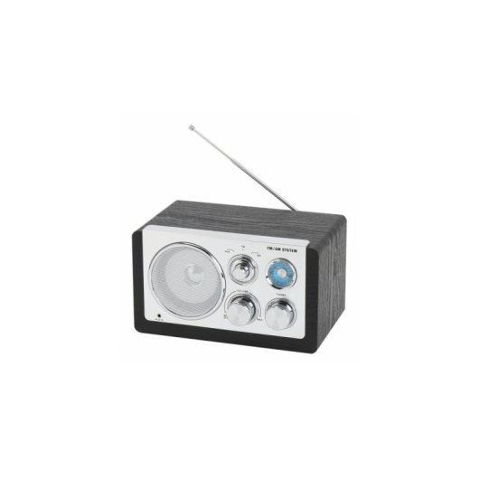 Radio Portátil Denver TR-63B AM/FM 1,5 W Negro