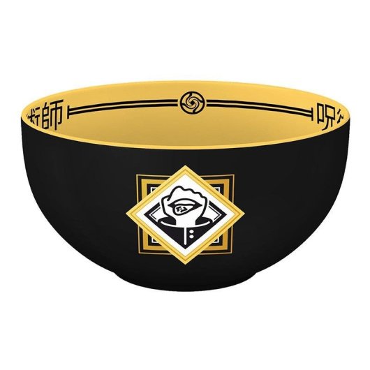 Bol Jujutsu Kaisen ABYstyle Stoneware 0,6 L Noir Jaune