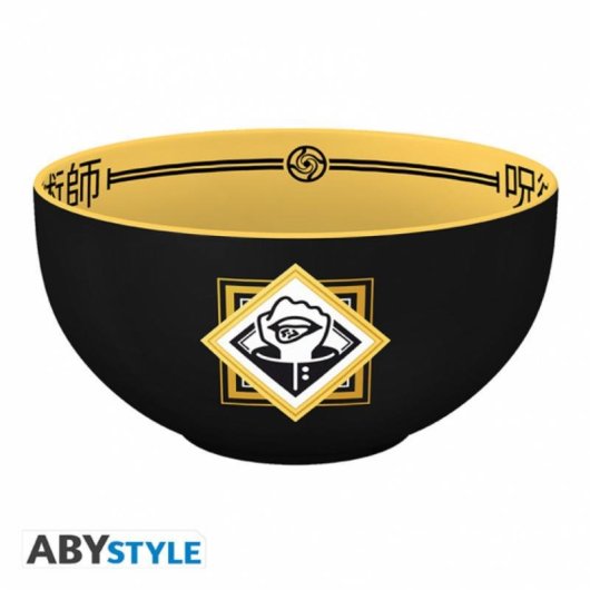 Bol Jujutsu Kaisen ABYstyle Stoneware 0,6 L Noir Jaune