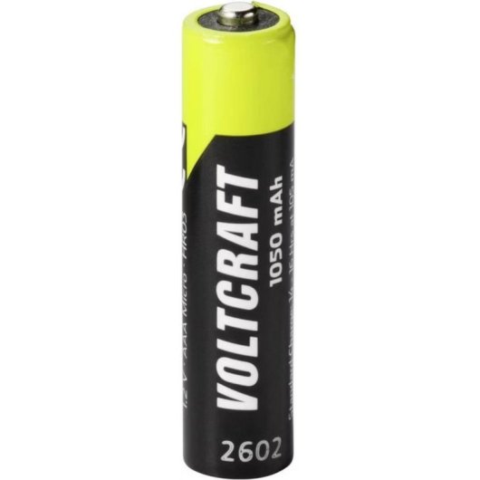 Wiederaufladbare AAA Batterie Voltcraft NiMH 1050 mAh 4 Stück