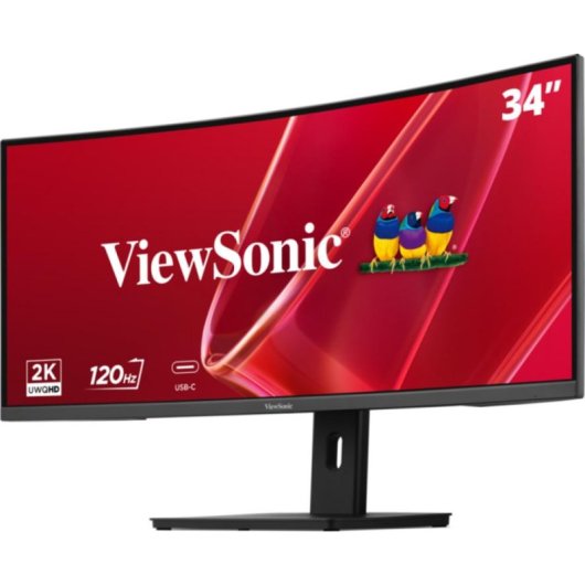 Monitor Viewsonic VA3420C-2 34" UltraWide Quad HD 120Hz VA Curved HDR10 Höhenverstellbar