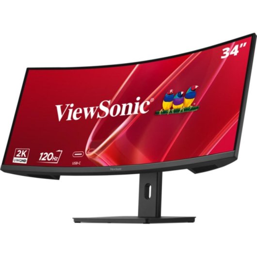 Monitor Viewsonic VA3420C-2 34" UltraWide Quad HD 120Hz VA Curved HDR10 Höhenverstellbar