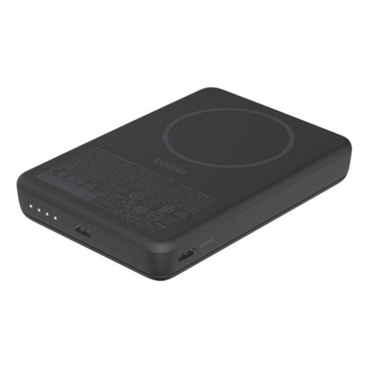 Batterie externe Belkin BPD017HQBK 5000 mAh MagSafe sans fil 7,5 W noire