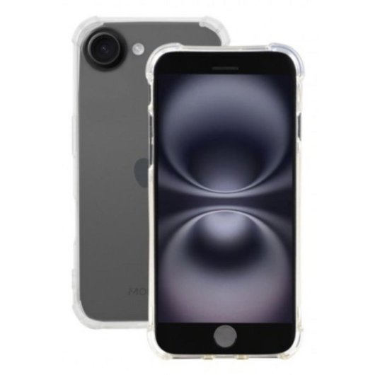 Custodia Mobilis 057036 trasparente antishock per iPhone 16e