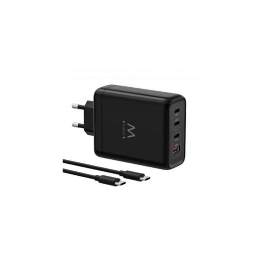 GaN-Ladegerät 140W Ewent EW1337 3xUSB-C PD 3.1 1xUSB-A QC 3.0