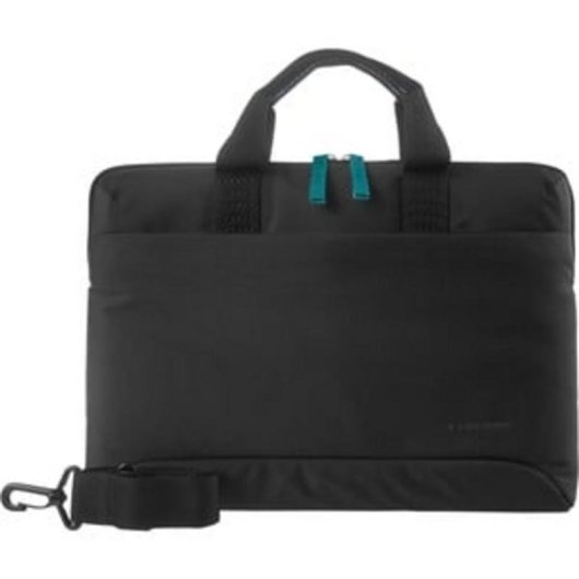 Laptoptasche Tucano Smilza Bandoliertasche 15,6" Neopren Schwarz