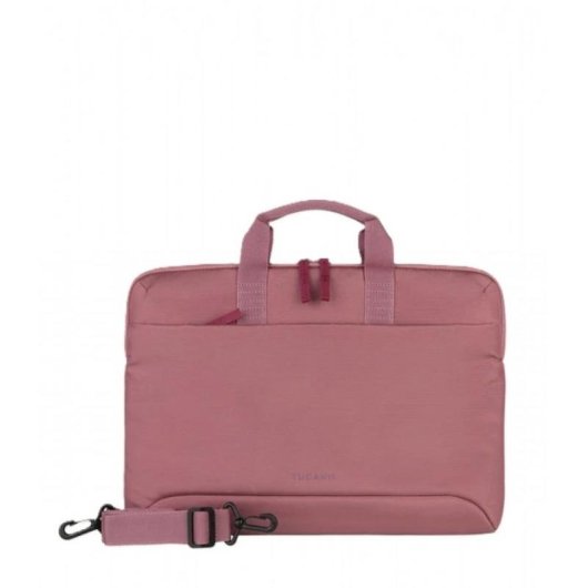 Tucano Smilze Umhängetasche 15.6" Recyceltes Polyester Rosa