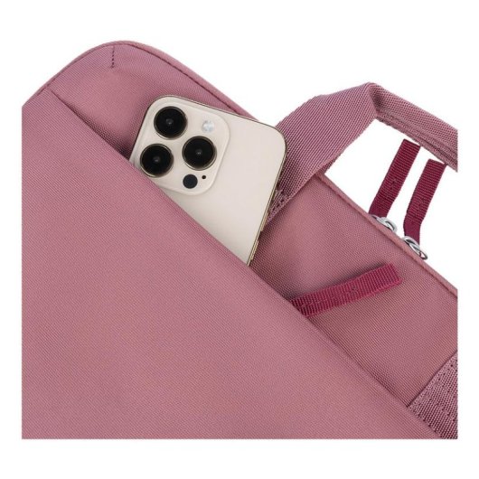 Tucano Smilze Umhängetasche 15.6" Recyceltes Polyester Rosa