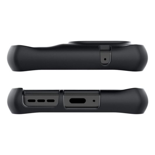 Funda para móvil Mobilis Spectrum_R Polímero Negra Antibacteriana y Antigolpes para Motorola Edge 50 Neo