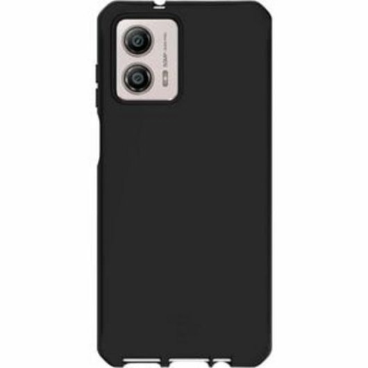 Funda para móvil Mobilis Spectrum_R Polímero Negra Antibacteriana y Antigolpes para Motorola Edge 50 Neo