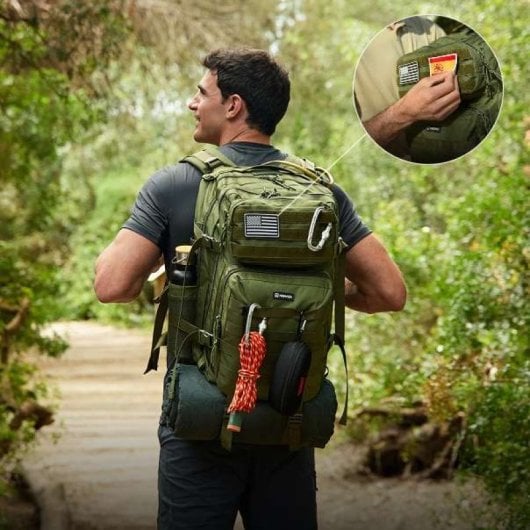 Numada Army B50 Mochila Táctica Verdeverde