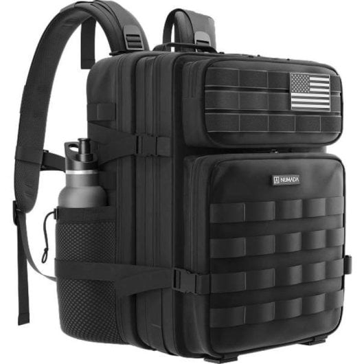 Numada Army B50 Mochila Táctica Negronegro