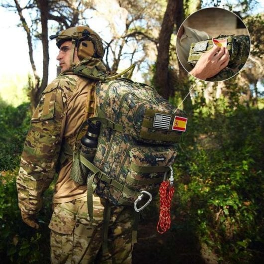 Numada Army B50 Mochila Táctica Verde Militarverde Militar