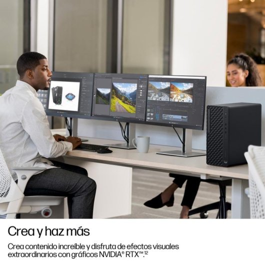 PC de bureau HP EliteDesk 8 G1i Tower Intel Core Ultra 7 265 16Go 512Go SSD Windows 11 Pro Bluetooth 5.4 WiFi 7